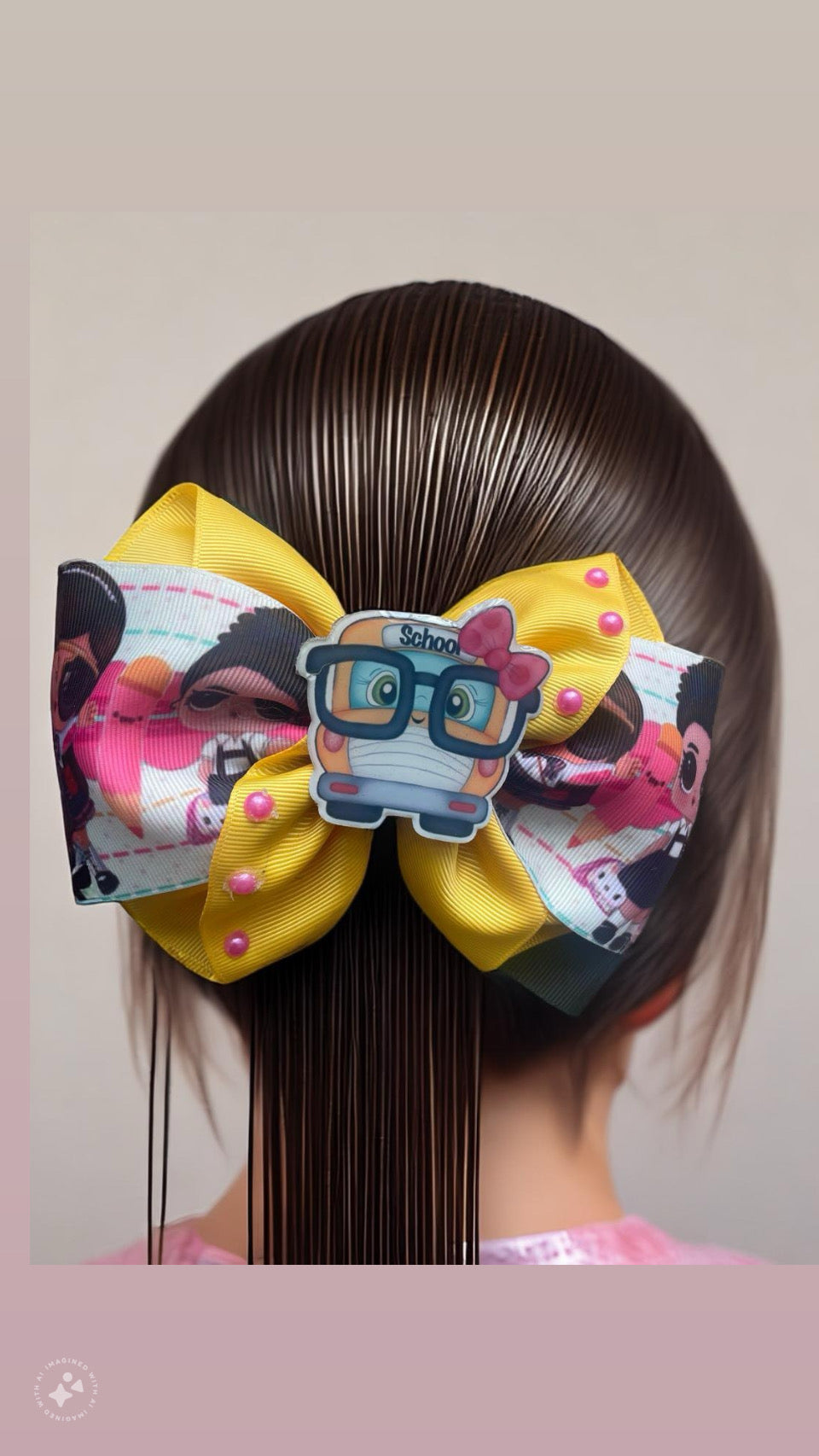 School Hair Bow Hair Bow for School Hair Accessories for School Back to School Ribbons Hair Bow