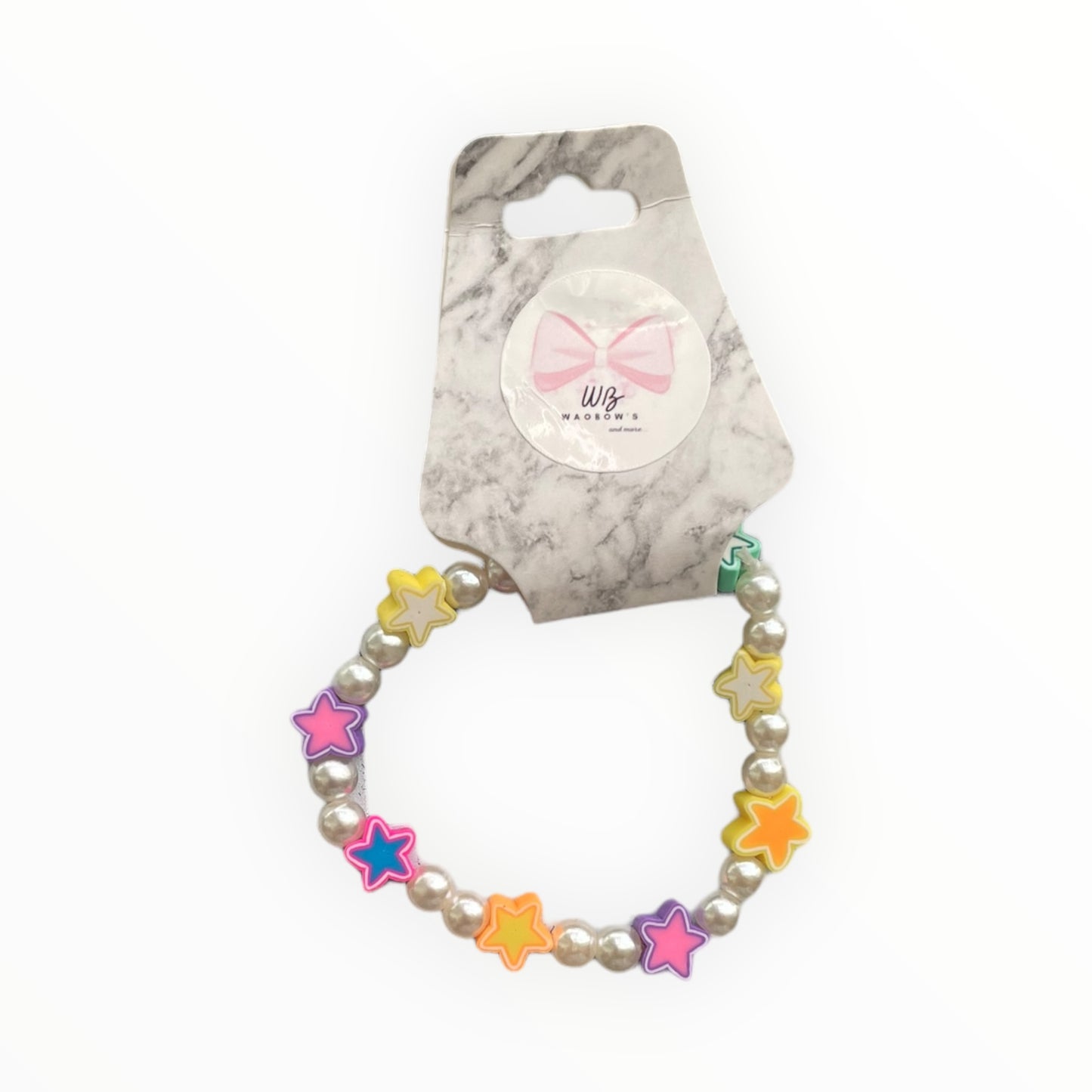 COLORFUL BRACELET FOR GIRL ELASTIC STAR BRACELET BRACELET ACCESORY FOR GIRL