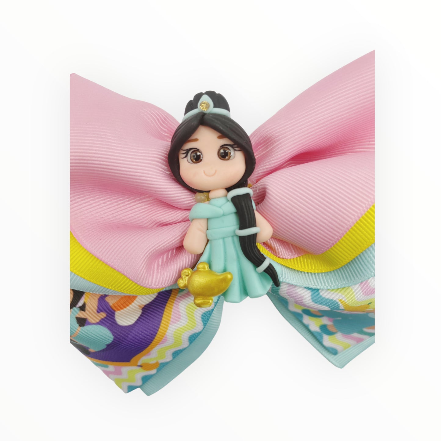 Princess girl hair bows Hair bow. Handmade hair bow