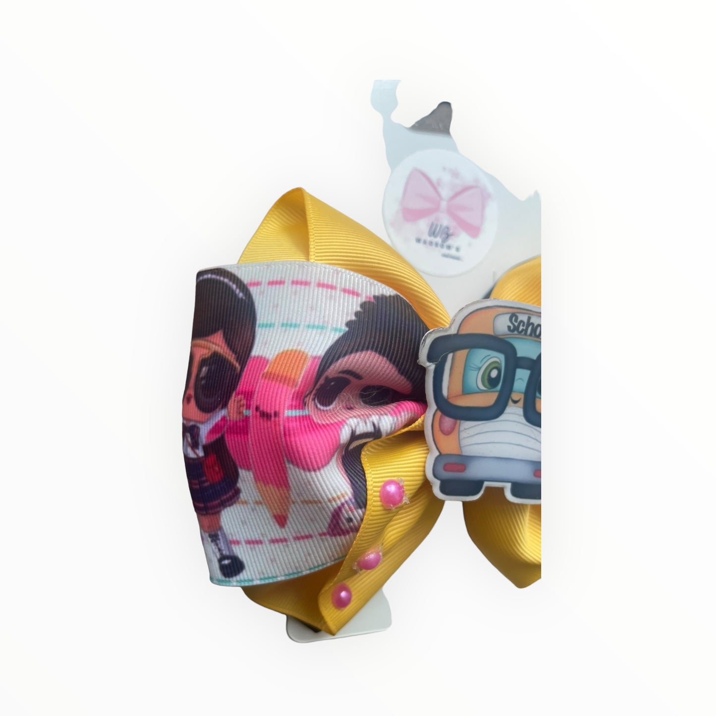 School Hair Bow Hair Bow for School Hair Accessories for School Back to School Ribbons Hair Bow