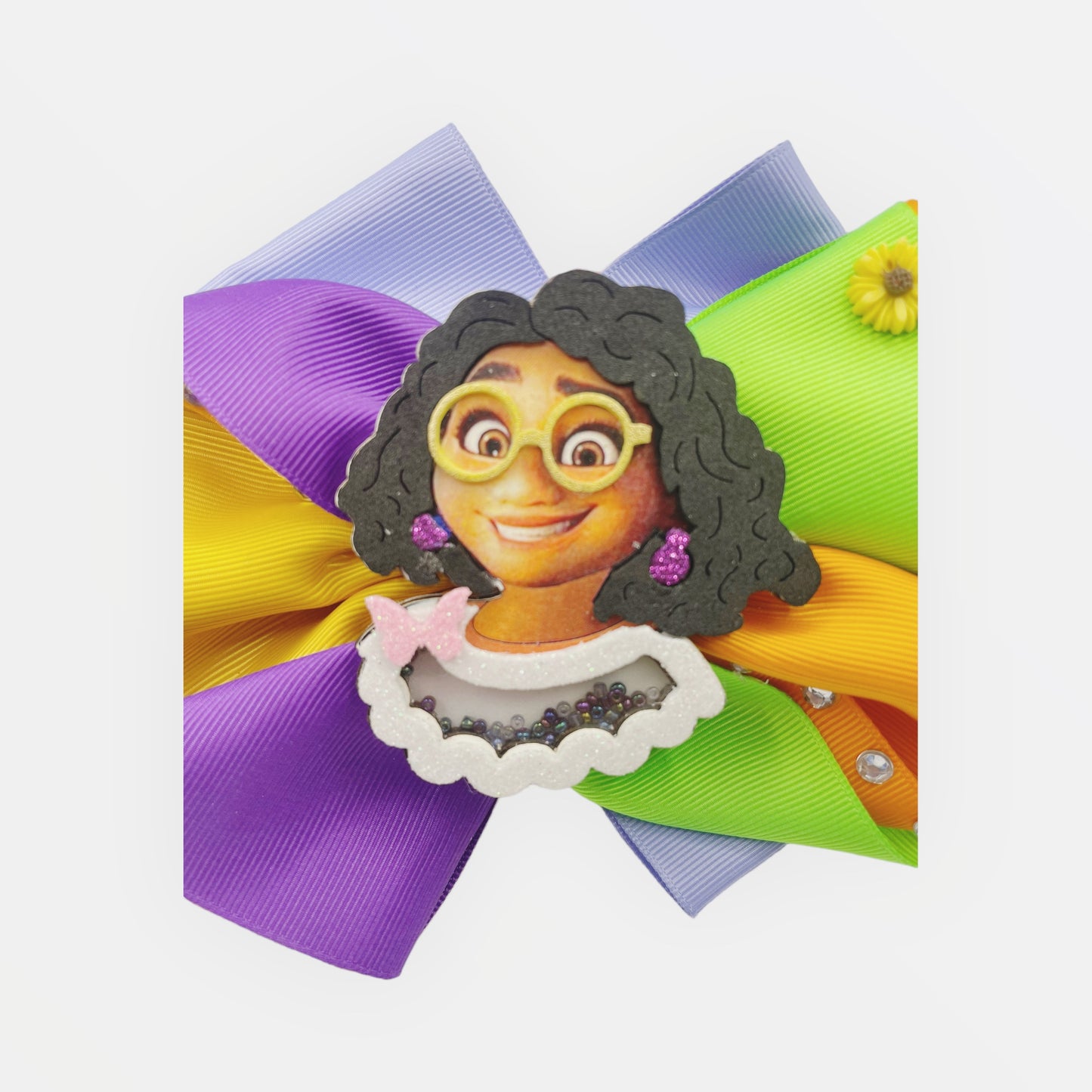 Encanto Hair Bow Mirabel Hair Bow Girl hair Accessories