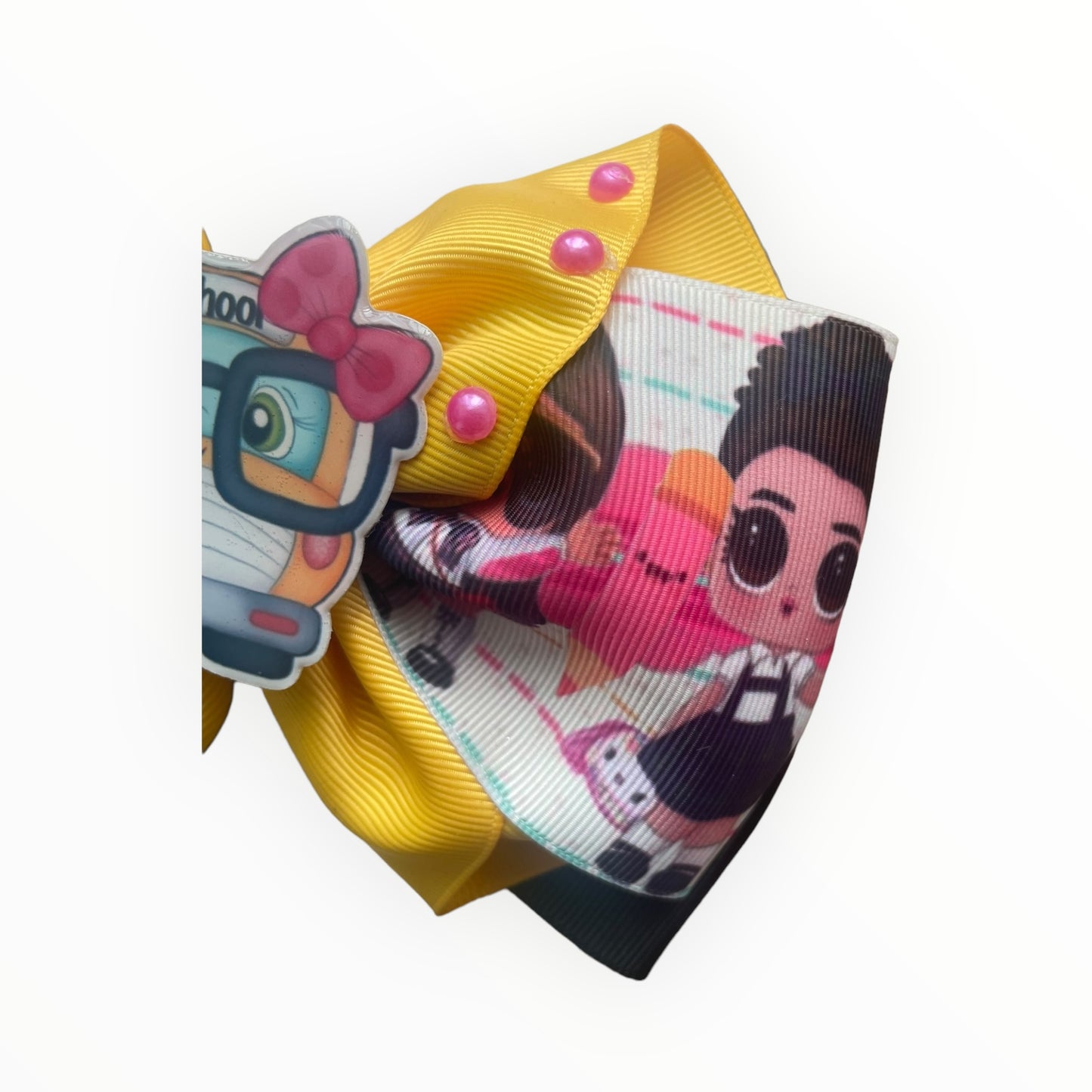 School Hair Bow Hair Bow for School Hair Accessories for School Back to School Ribbons Hair Bow