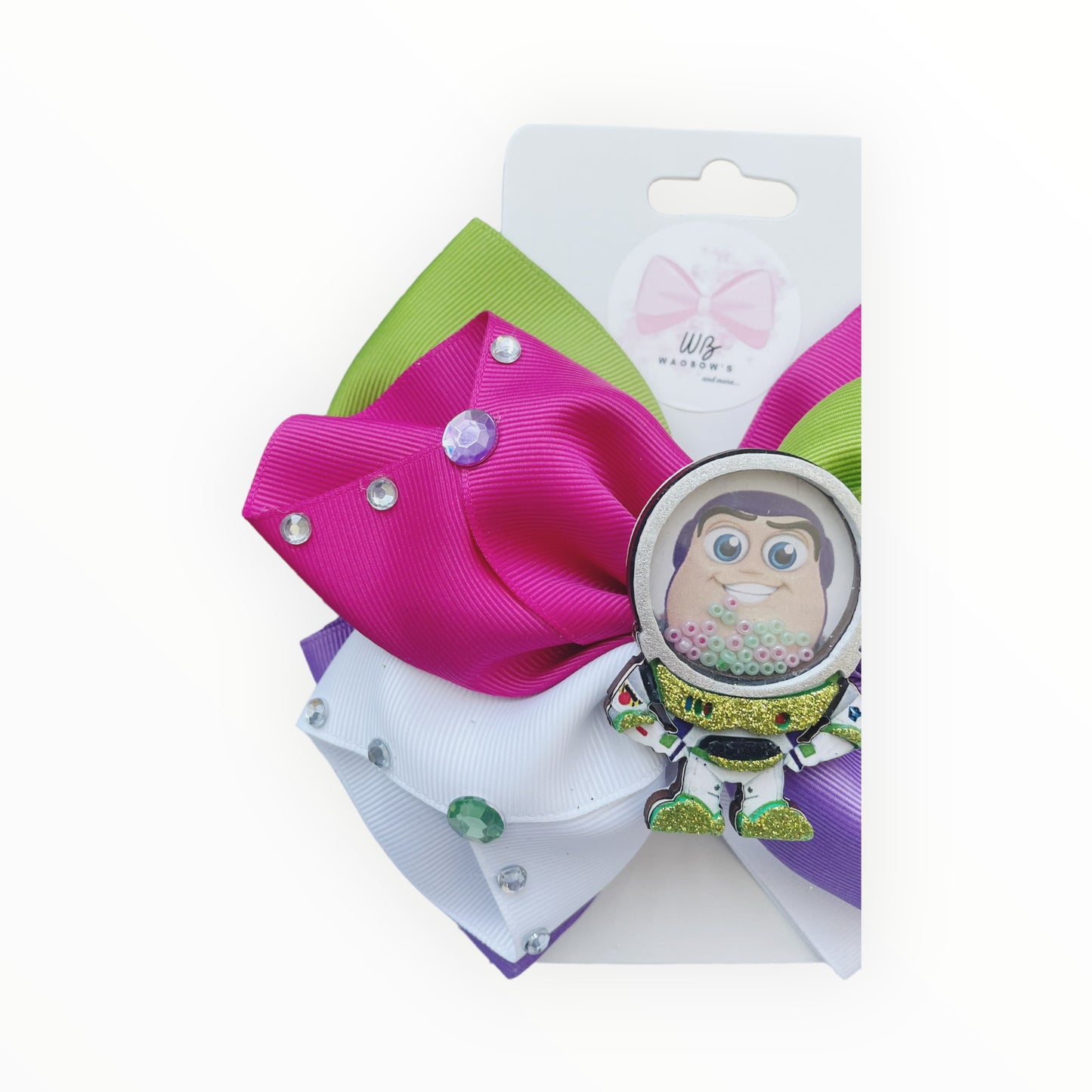 Lazo para el cabello de niña Buzzlightyear Lazo para el cabello Lazo para el cabello hecho a mano