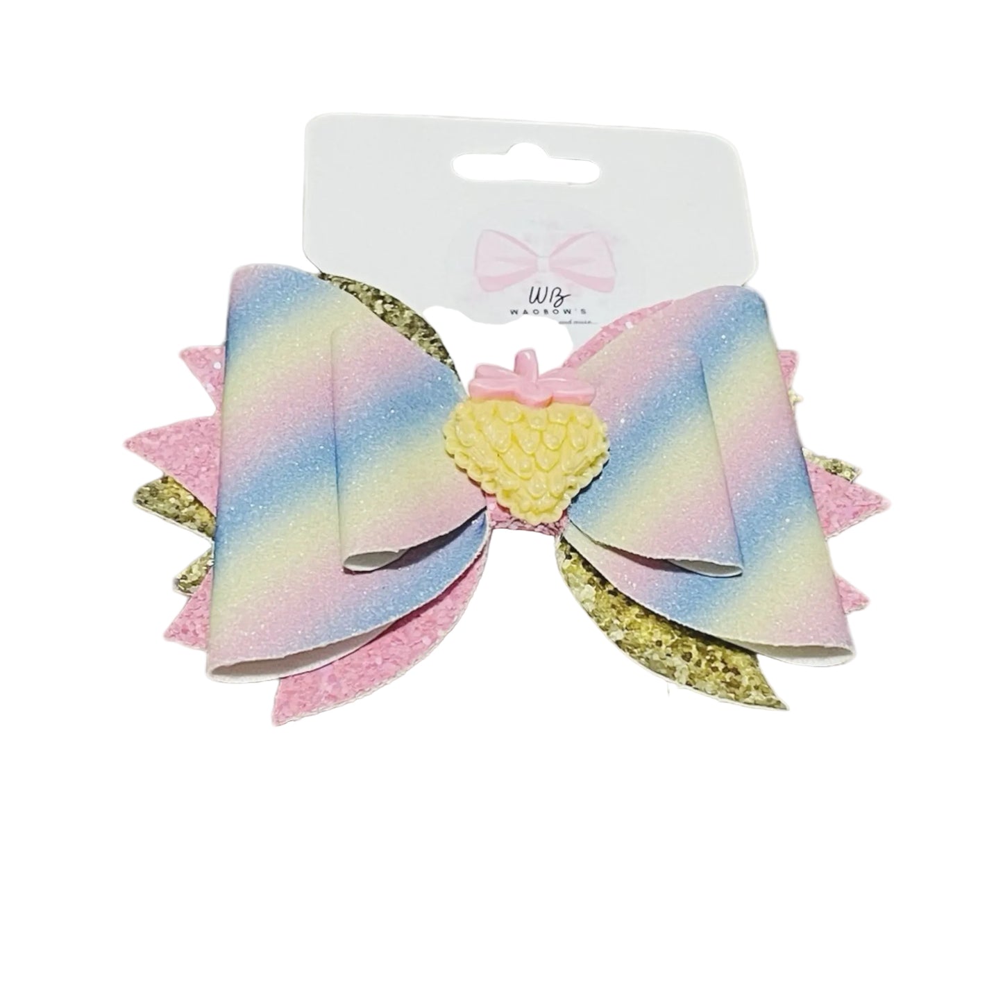 Vinyl Hair Bow Girl Hair Accessories Clip Hair Accessories