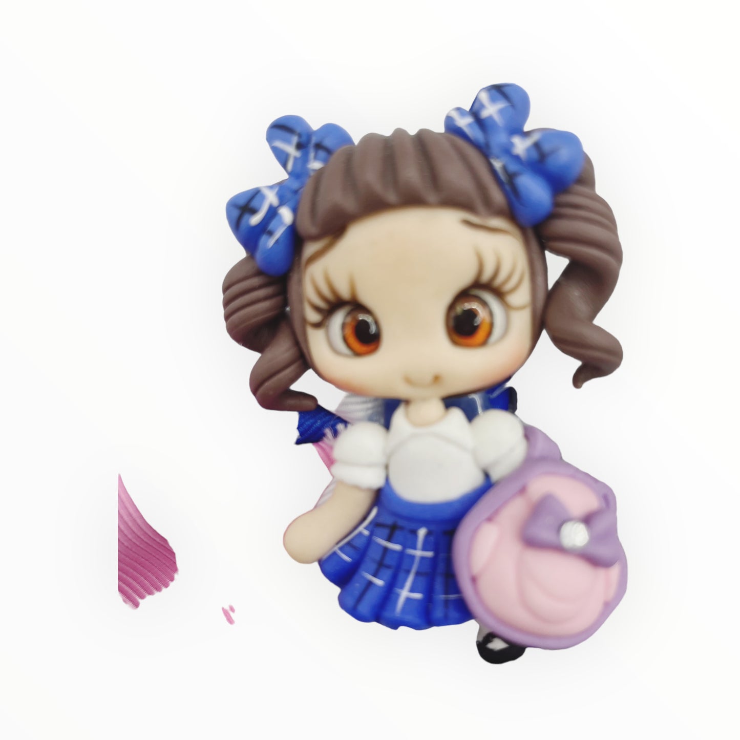 School hair bow Hair bow for girl Alligator clip hair bow