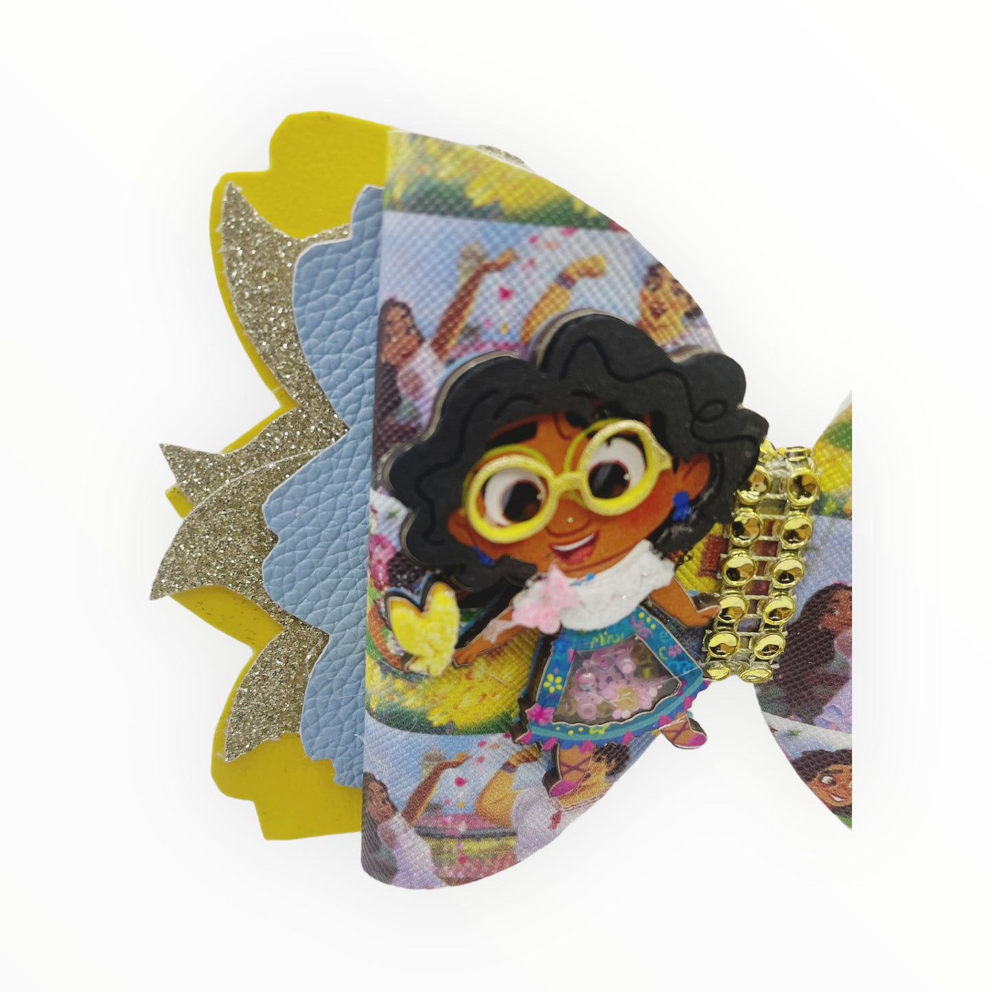 Mirabel Hair Bow  Vinyl Hair Accessories  Encanto Hair Clip