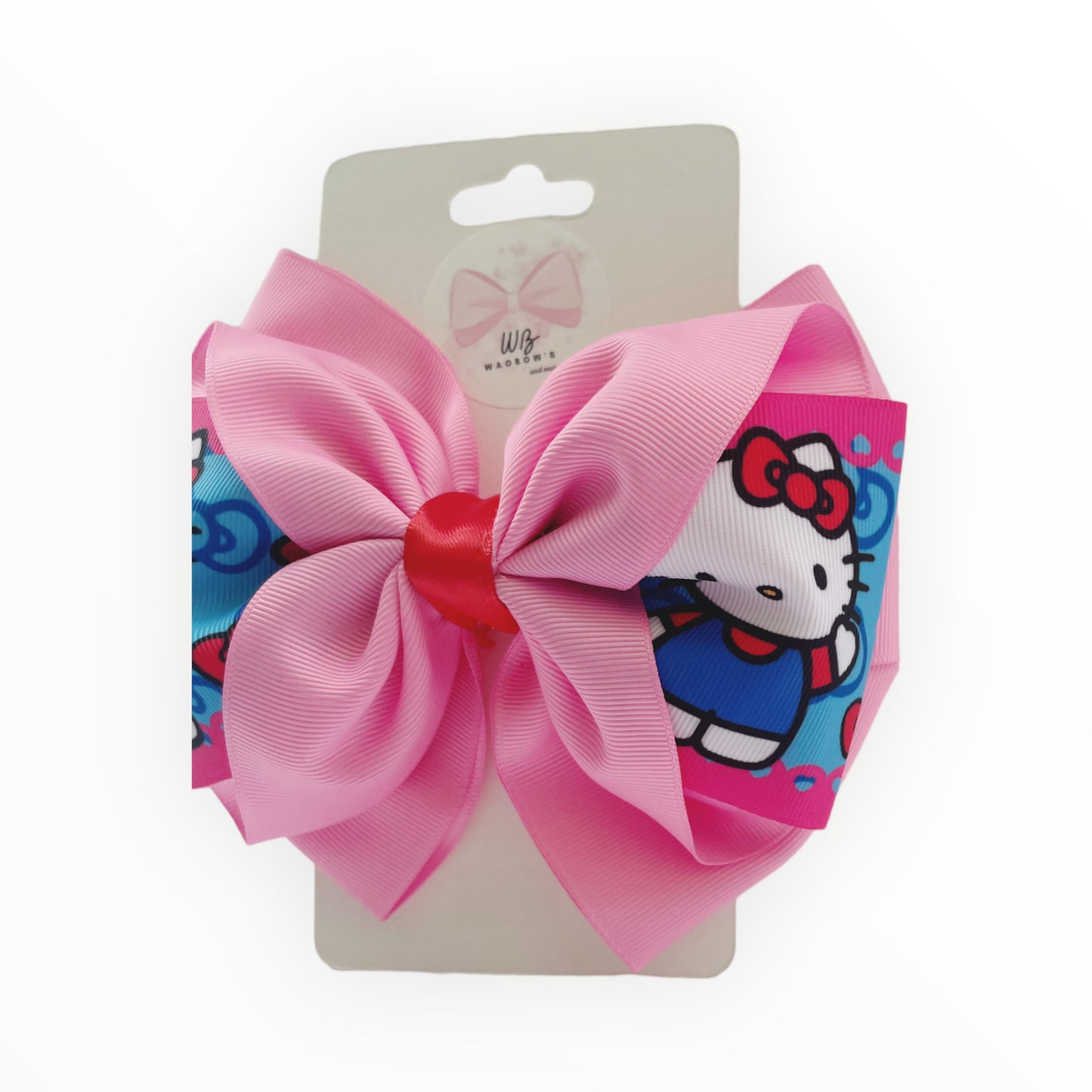 Paquete mochila y lazo Hello Kitty