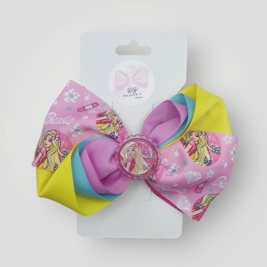 Barbie Hair Bow Handmade Barbie Ribbons Bow Bow for Girl