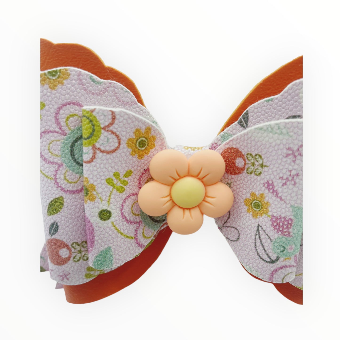 Vinyl hair bow  Girl hair bow  Bow for girl