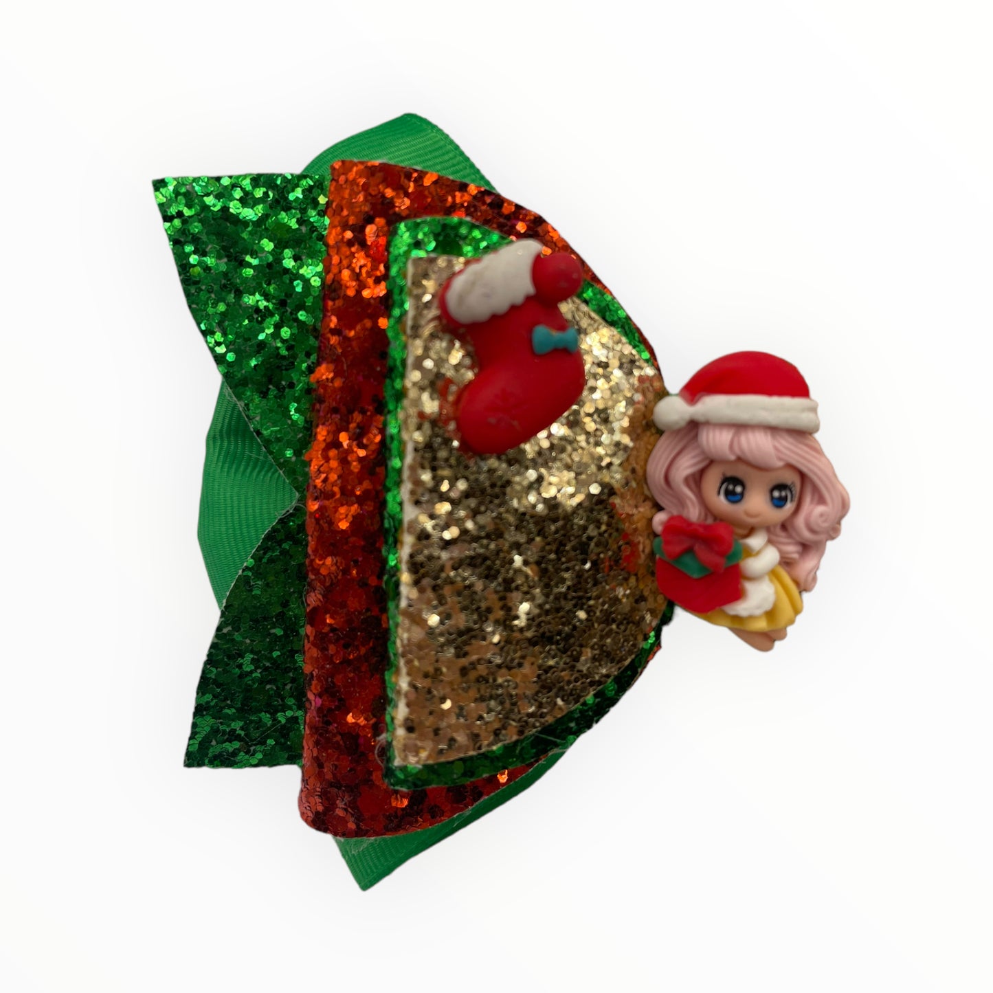 ❗️LAST UNIT AVALIABLE❗️  Christmas Hair Bow for Girl Bow  Seasonal Clearance: Get Your Holiday Bow Today!