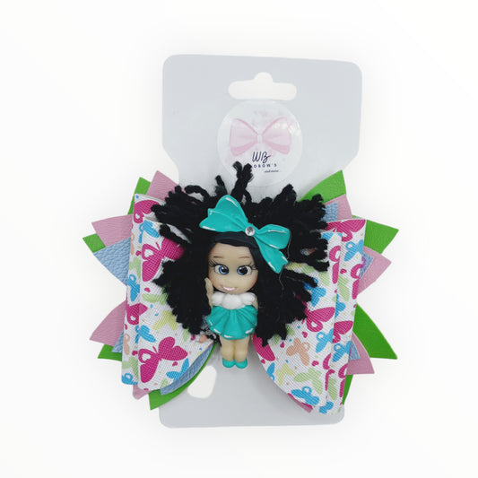 Vinyl Hair Bow  Girl Hair Accessories  Hair Accessories For Girl