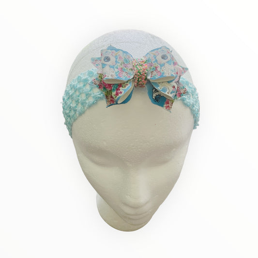 Blue Hair Band  Baby Elastic Hair Band  Baby Hair Accessories