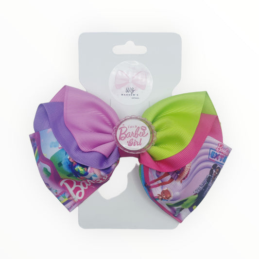 Barbie Hair Bow Handmade Ribbons Hair Bow