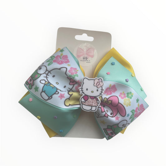 Hello Kitty and Friends in One Design  Hello Kitty Bow in Paste Tones  Hello Kitty Bow
