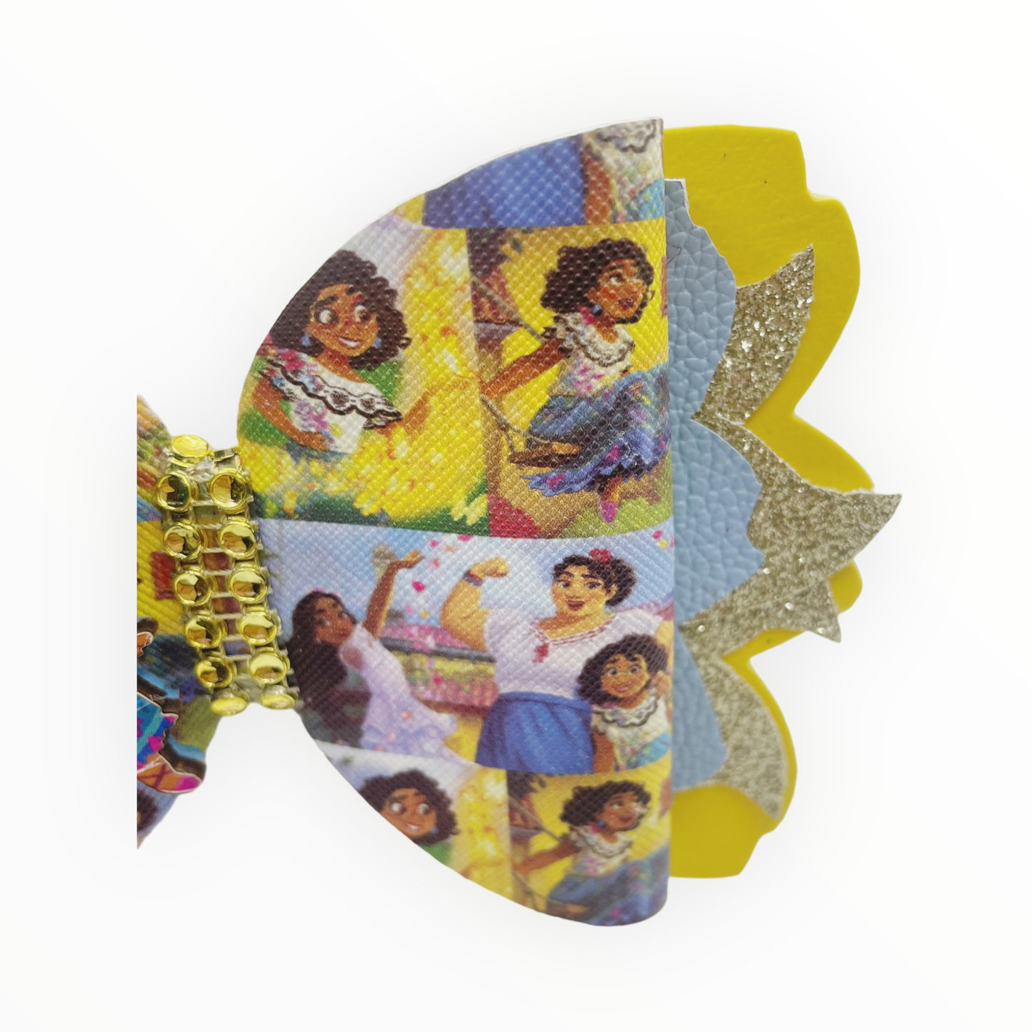 Mirabel Hair Bow  Vinyl Hair Accessories  Encanto Hair Clip