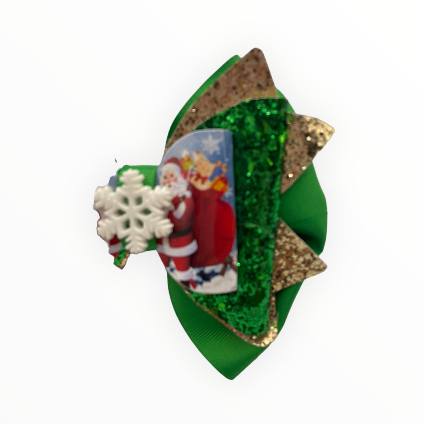❗️LAST UNIT AVALIABLE❗️ Christmas Hair Bow For Girl  Festive Hair Bow  Seasonal Clearance: Get Your Holiday Bow Today!