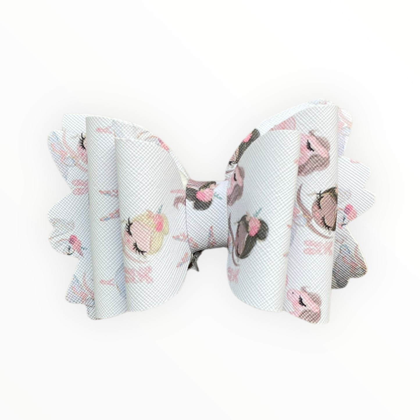 Vinyl Hair Bow  Girl Hair Bow  Choose Your Favorite Colors