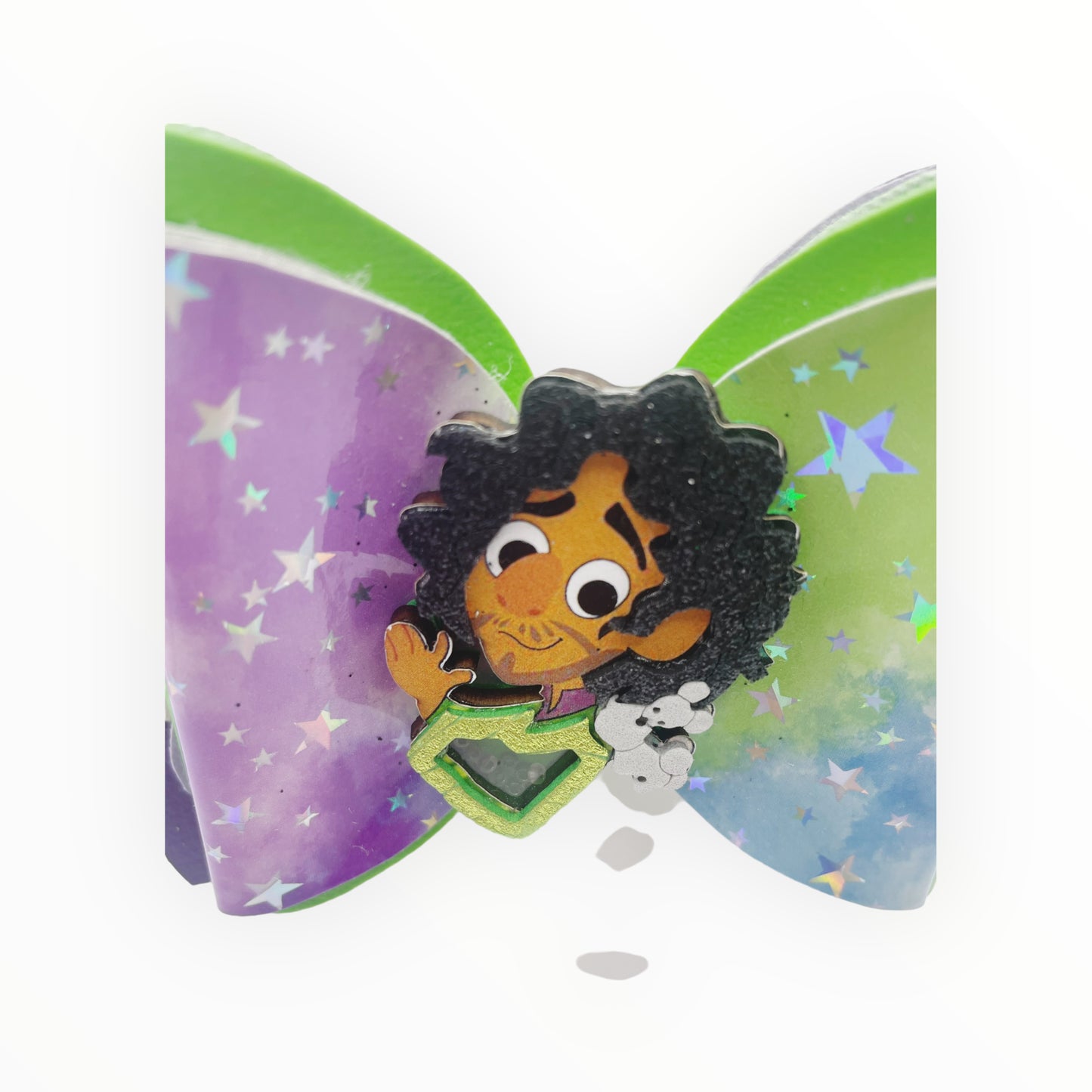 Encanto hair bow  Girl hair bow  Vinyl hair bow