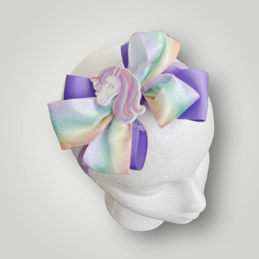 Baby Elastic Hair Band  Purple Hair Band  Handmade Hair Band  Baby Hair Accessories