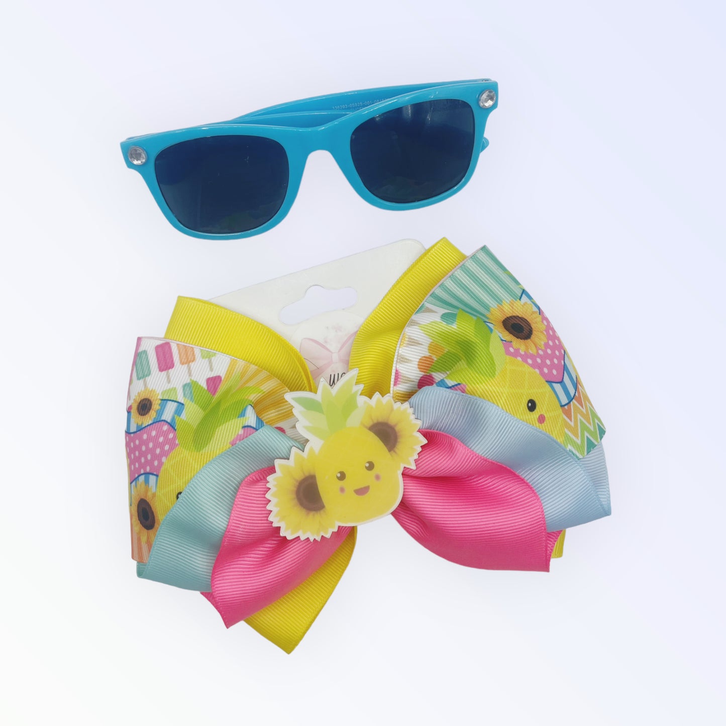 Cintas Pinza para el pelo con lazo Cintas hechas a mano Lazo para el cabello Clip de cocodrilo Cintas Lazo para el cabello para niña Lazo para el cabello de piña