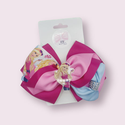 Barbie Ribbons Hair Bow