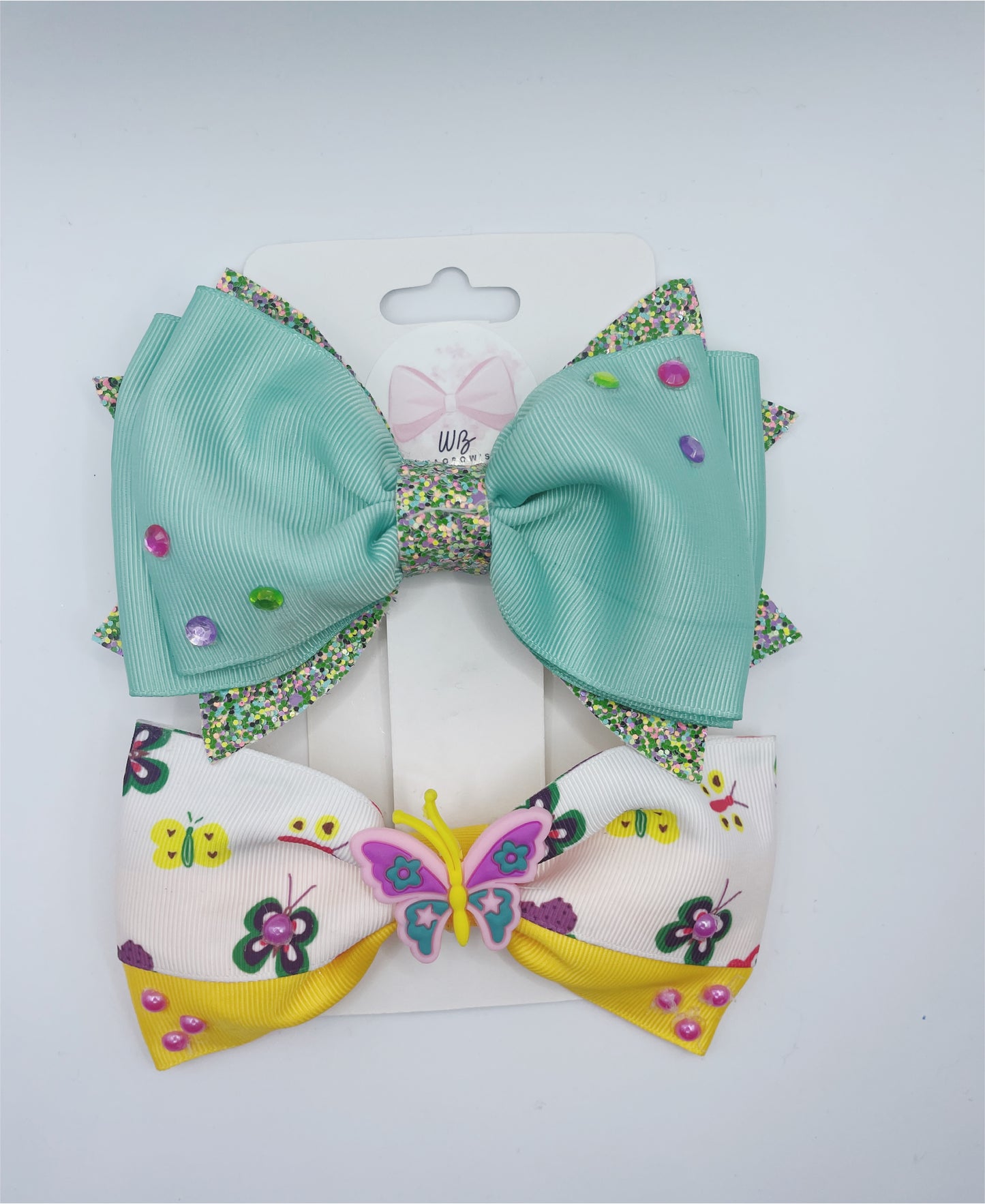 2PCS Of Bows For Girls  Hair Bows For Girls  Hair Accessories For Girl