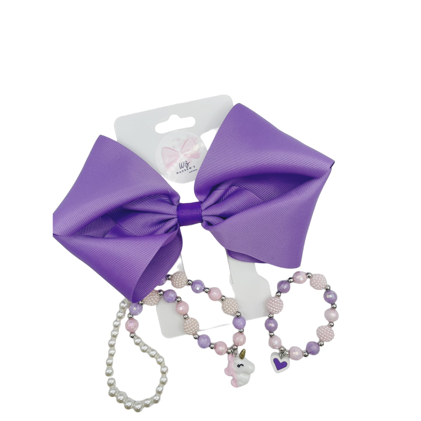 SET 2PCS COLLAR Y PULSERA UNICORNIO SET COLLAR Y PULSERA NIÑA